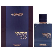 2 Pack Amber Oud - Dubai Night by Al Haramain for Men - 3.33 oz Extrait De Parfu