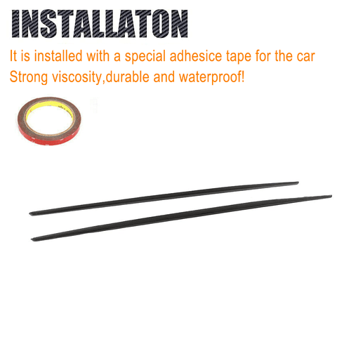 Umbral lateral de carbono umbral enfoque para Mercedes Clase S W222 S550 S63 - Imagen 11 de 13