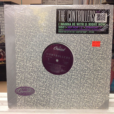 [SOUL/FUNK]~NM 12''~The CONTROLLERS~I Wanna Be With U (Right Now)~[x5 Mixes]