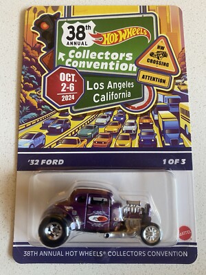 ミニカー Hot Wheels 38th L.A Convention 2024 Hot Wheels 38th Convention Los Angeles, CA Ford Porsche