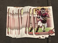 Player Lot (23) JALEN WYDERMYER Texas A&M 2022 Bowman University Base Rookie