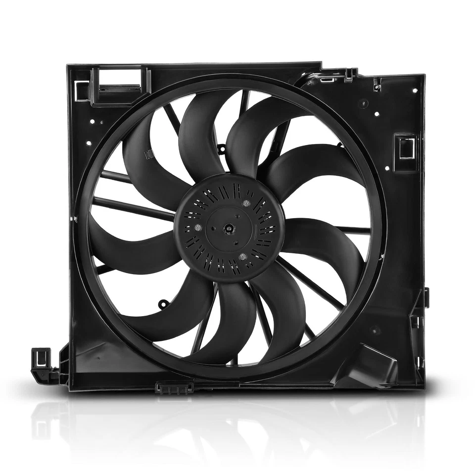 Compatível com Jaguar XF XKR XJR575 XJ 2010-2019 conjunto de ventilador de refrigeração do radiador C2D38737 - Imagem 3 de 4