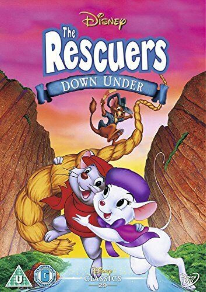 The Rescuers Down Under DVD FREE SHIPPING