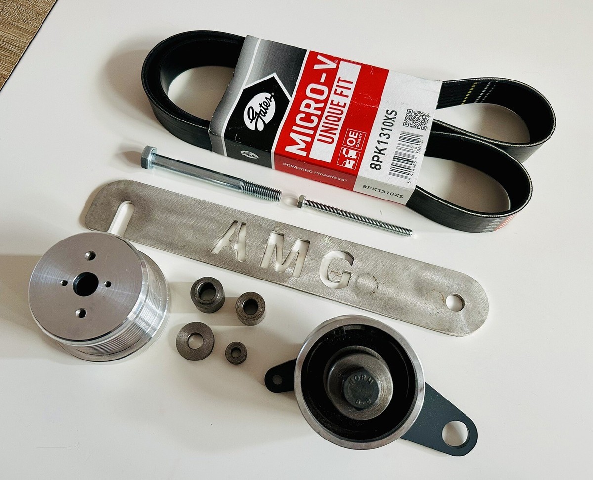 Mercedes M113K 55 AMG Set of Extra Tension Kit + Supercharger Mercedes M113K 55 AMG Set of Extra Tension Kit + Supercharger