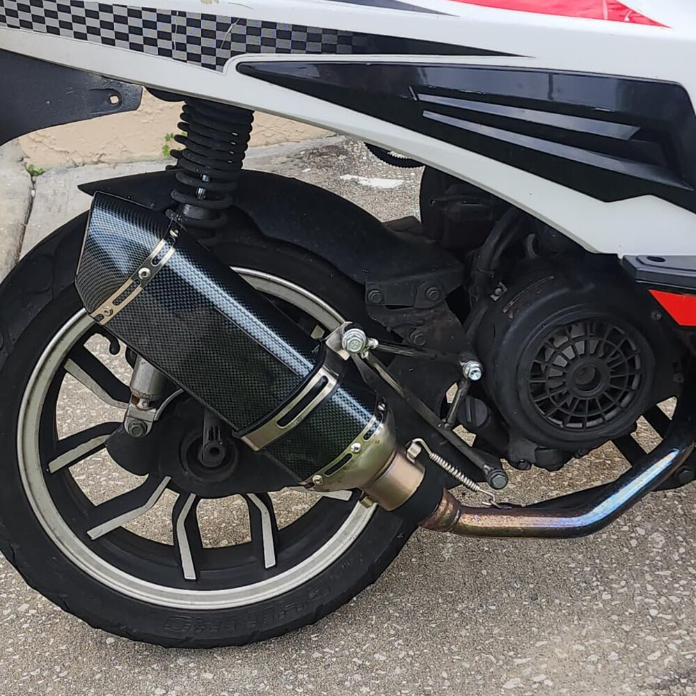 38~51mm Motorcycle Exhaust Muffler Pipe W/DB Killer Slip on