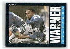 1985 Topps #392 Curt Warner Seattle Seahawks
