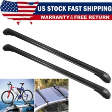 For TOYOTA Prius Car Top Roof Rack Cross Bar Cargo Luggage Carrier w/ Lock Kit