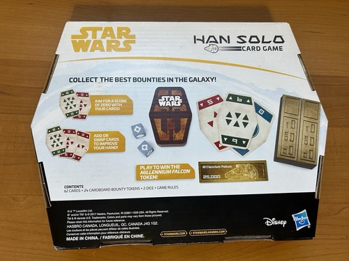 Star Wars Han Solo Card Game, (Complete) - Picture 2 of 3