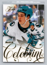 Macklin Celebrini 2025-26 Upper Deck Flair Hockey 🇨🇦 Sharks MVP 🦈 #106