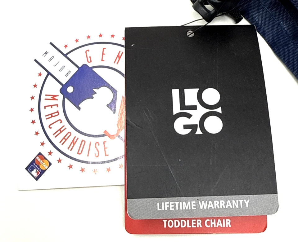 MLB Detroit tigers Toddler Youth Premium Foldable Chair Logo Brands NWT - 2 PACK - Image 4 of 4