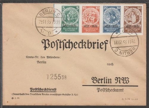 ✔️ GERMANY 3. Reich 1933. Nothilfe RARE FDC COVER LOT REPRODUCTION! NOT ORIGINAL