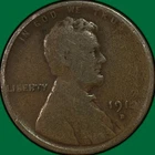 1912-D Lincoln Wheat Cent Very Good VG Coin #37477