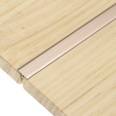 3Pcs T-Übergangsleisten für T-Molding, 2,95ft x 0,47 Zoll, mattes Hellbraun