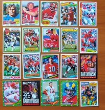 1975-87 Steve Bartkowski Falcons Redskins Rams 20 Custom Hand Made Art Cards