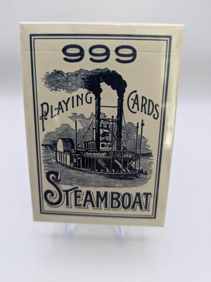 Steamboat 999 - Playing Cards - Blue - Dan & Dave - USPCC