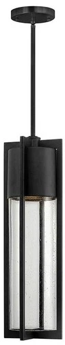 Hinkley Shelter 21 3/4" High Black LED Outdoor Hanging Light - Picture 1 of 8