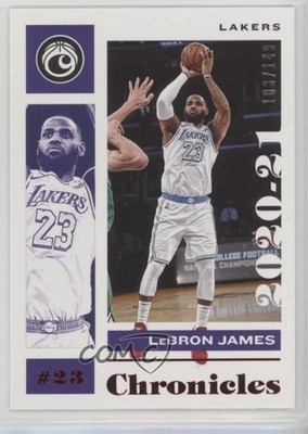 2020-21 Panini Chronicles Chronicles Red 103/149 LeBron James #46 0b0g