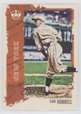 2021 Diamond Kings Short Print Artist Proof Gold 14/49 Carl Hubbell #105 HOF 9no