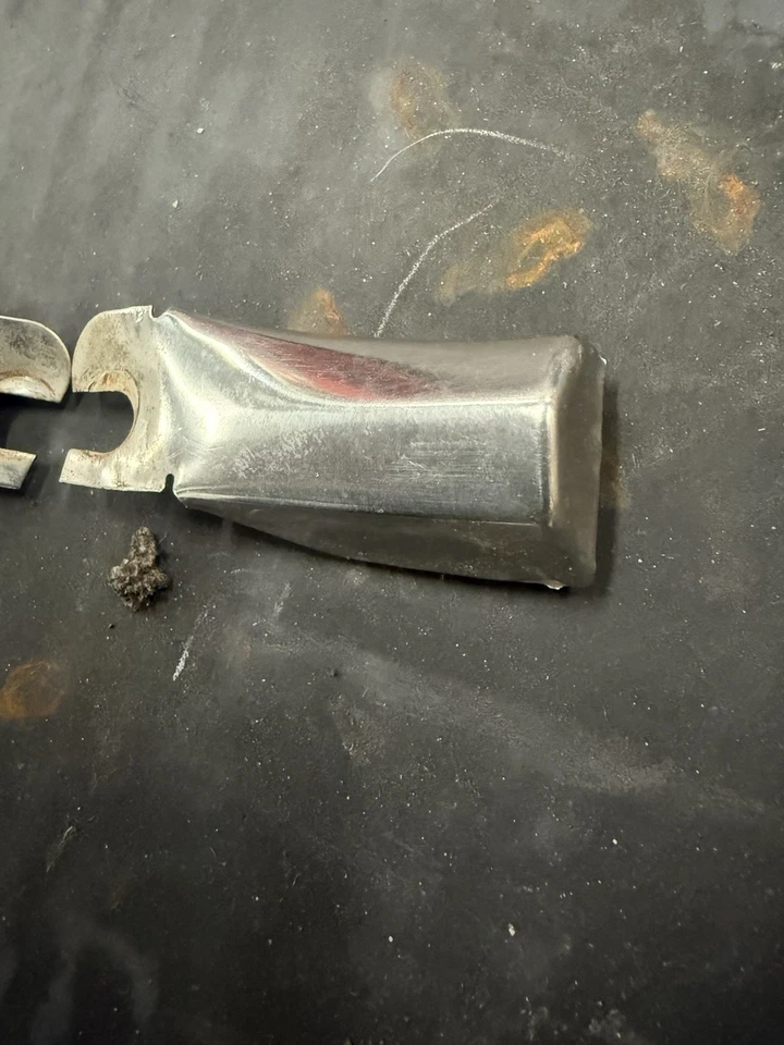 1966 Ford Galaxie XL LTD Front Fender Hood Lip Extension Molding Trim Pair LH Rh - Image 2 of 4