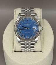 Rolex Datejust 126334 Silver Jubilee Bracelet with Silver Bezel