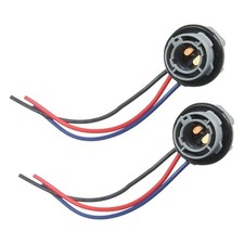 1157 LED Bulb Socket Plug, 2057 2357 7528 Brake Light Turn Signal Light 2PCS