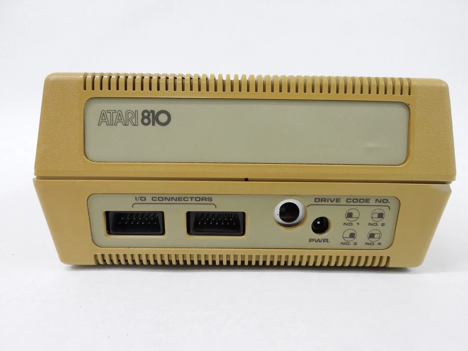 Atari 810 Vintage Computer Floppy Disk Drive for 400/800 (good condition) - Image 4 of 4