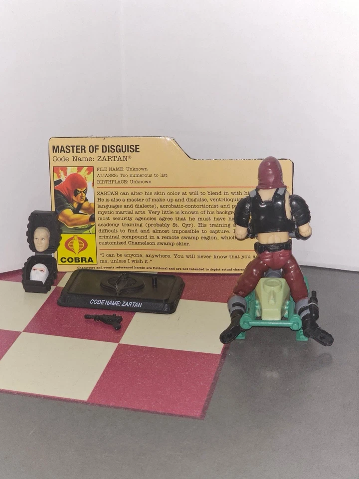 Figura Hasbro 2008 GI Joe 25 Aniversario ZARTAN v14 Master of Disguise Foto 3 de 4