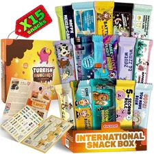 Midi International Snack Box | Premium Exotic Foreign Snacks | Unique Snack Food
