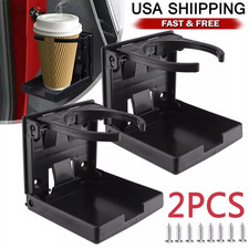 2 Pcs Universal Adjustable Folding Drink Cup Holder For Marine Boat Car Trucks 2 Pcs Universal Adjustable Folding Drink Cup Holder For Marine Boat Car Trucks