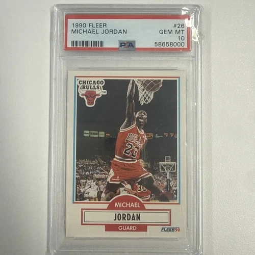 1990-91 Fleer - Michael Jordan #26 PSA 10