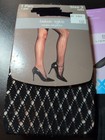2 Pair Tights 1 Hanes/XL/Black & 1 Black/Fishnet Patterned/Size 3 New  — photo 3
