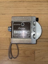 Vintage Revere Eight Model 70 Movie Camera, 8mm Untested but Motor Works