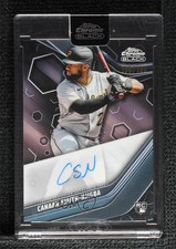 2023 Topps Chrome Black Refractor 100/150 Canaan Smith-Njigba #CBA-CSN Auto 0zk4