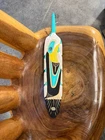 Eagle Original Signed Lance JOSEPH SQUAMISH Feather Art Coast Salish indigenous