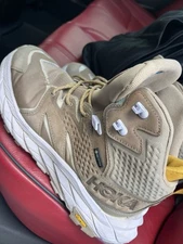 hoka w anacapa mid gtx￼beige Color Way Size 10 Size Tag In Pictures.