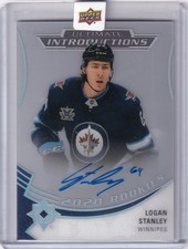 2020-21 Upper Deck  Ultimate Collection Logan Stanley Autograph Auto UD Sealed