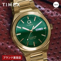 Timex Q Continental Day/Date Quarzuhr GrüN TW2Y35100