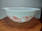 Pyrex Pink Gooseberry 443 Cinderella Mixing Bowl 2.5 Qt