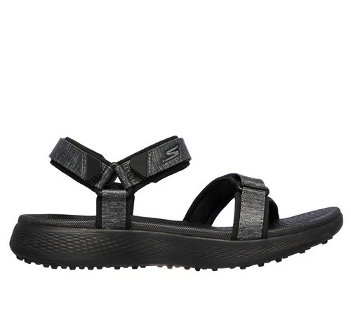 NEW Skechers Women's Go Golf 600 Sandal - Black 7