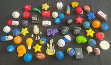 52 Assorted Promotional Foam Squeeze Ball Stress Relievers Mixed Lot Multicolor