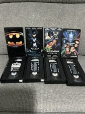 Batman VHS Movie Set of 4