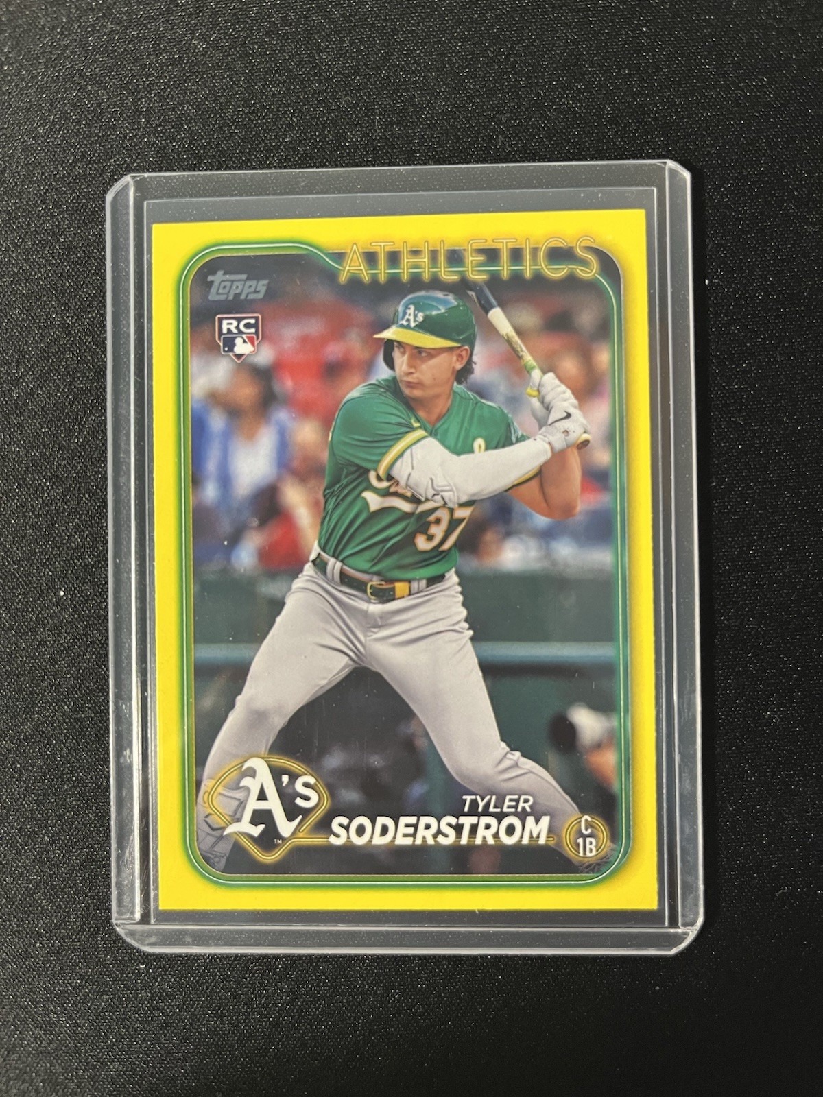 2024 Topps Series 1 - Tyler Soderstrom #244 Yellow (RC)