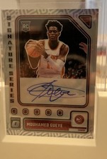 Panini Donruss Optic Prizm Signature Series Mouhamed Gueye Autograph RC Hawks