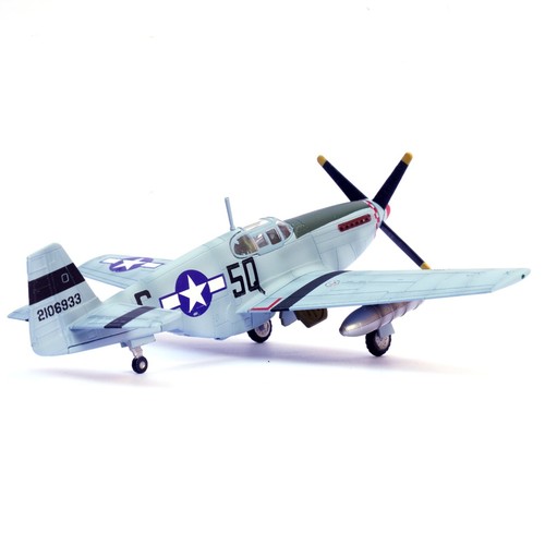 LEGION WWII USAAF P-51B Mustang Fighter 339TH FS 504TH FG 1/72 Diecast Model - Picture 10 of 10