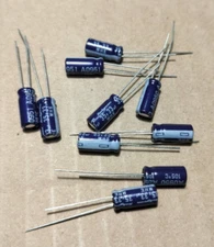 20x Rubycon 33uf 33v Radial Electrolytic Capacitors  /Replacing 25v 16v 10v