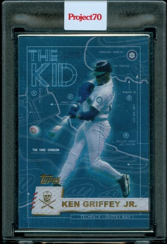 Topps Project 70 Ken Griffey Jr Shoe Surgeon #12 Silver Artist Proof AP #5/51