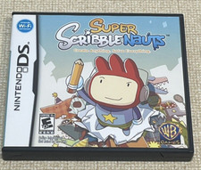 NO GAME Super Scribblenauts Nintendo DS, 2010 Case Manual