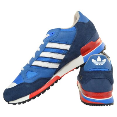 ✾an✾  Adidas Originals ZX750 Mens Blue/Red G96718**BRAND NEW ** UK 7