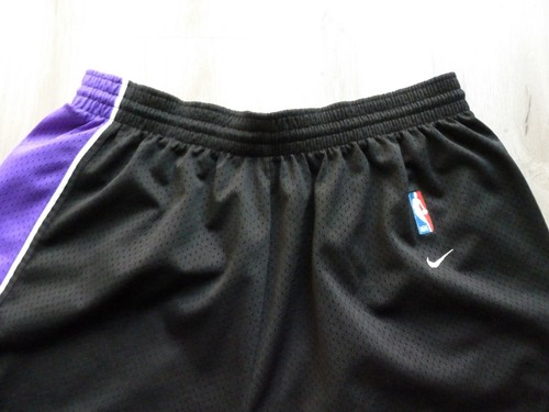 Pantaloncini basket vintage NIKE Sacramento Kings taglia 2XL NBA anni 90 Y2K LEGGI DESC* - Foto 6 di 16