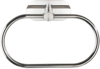 Wenko Edelstahl Handtuch Ring Orea Shine Ohne Bohren Badetuch Stange Halter Bad